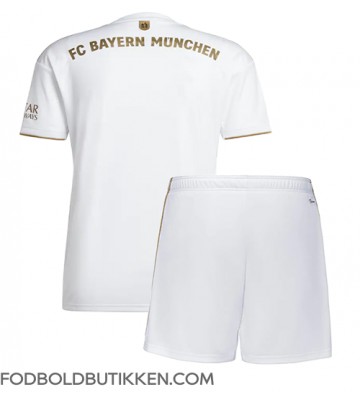 Bayern Munich Udebanetrøje Børn 2022-23 Kortærmet (+ Korte bukser)